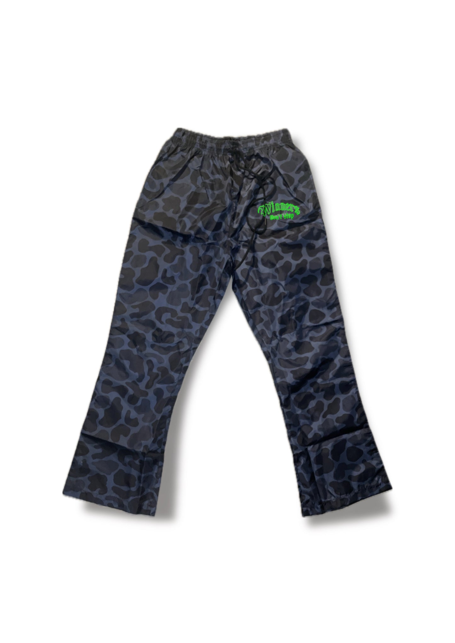 Camo Winners Don’t Stop Windbreaker Pants